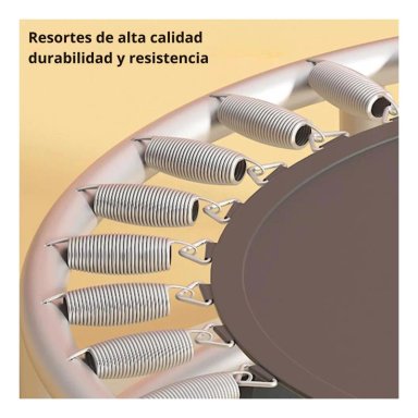 CAMA ELASTICA ROJA 150CM CON BARRA + JUGUETES YEP HOME - 6