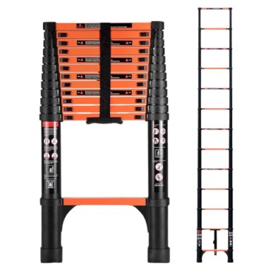ESCALERA TELESCOPICA 3.5M 150KG ALUMINIO2042 - 1