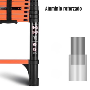 ESCALERA TELESCOPICA 3.5M 150KG ALUMINIO2042 - 3