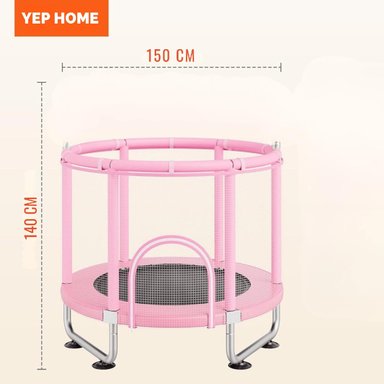 CAMA ELASTICA ROSA ULTRA RESISTENTE 150CM YEP HOME - 3