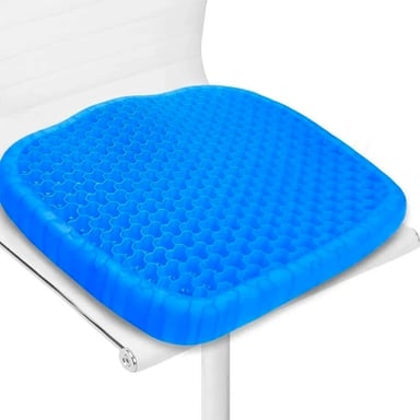 COJÍN GEL PARA SILLA CON FUNDA DE COJINES ALMOHADA ASIENTO - 1