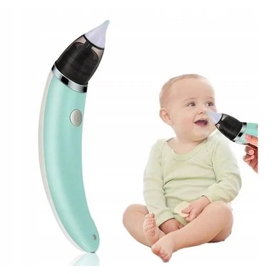 ASPIRADOR NASAL ELÉCTRICO PARA BEBÉ SACA MOCO PORTA - 1