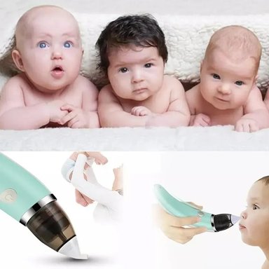 ASPIRADOR NASAL ELÉCTRICO PARA BEBÉ SACA MOCO PORTA - 2