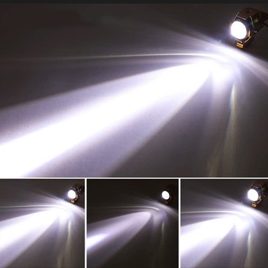 KIT 2 FOCOS NEBLINEROS LED 72W BLANCO AUTO MOTO 4X4 UTV ATV - 4