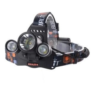 LINTERNA FRONTAL 5000 LUMENES LED MINERO - 1