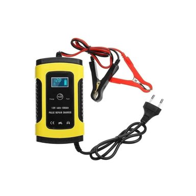 CARGADOR INTELIGENTE BLANCO DE BATERÍA 12V PARTIDOR DE AUTO - 1