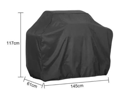 COBERTOR PARRILLA ASADOR EXTERIOR FUNDA PROTECTOR BARBACOA - 2