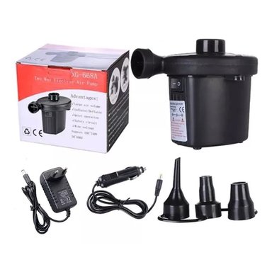 INFLADOR ELÉCTRICO ARO 10 MULTIFUNCIONAL PARA 220V/12V - 1