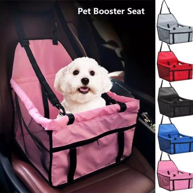 ASIENTO PERROS GATOS PORTATIL SEGURIDAD - 4