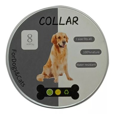 COLLAR PERROS ANTIPULGAS REPELENTE GARRAPATA 8 MESES PACK X 3 - 3