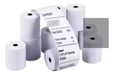 10 ROLLOS DE PAPEL TÉRMICO 5.7X3.0MM PARA MINI IMPRESORA - 3