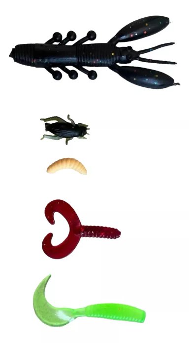 KIT DE 101 PIEZAS DE SEÑUELO CEBO MOSCAS ANZUELOS PARA PESCA - 2