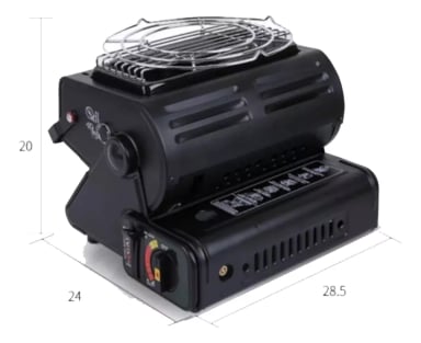 CALEFACTOR GAS SUPERVIVENCIA EXTERIORES EL HOGAR - 5