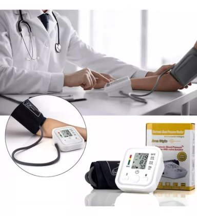 TENSIÓMETRO DIGITAL DE BRAZO MEDIDOR PRESION ARTERIAL PULSO - 3