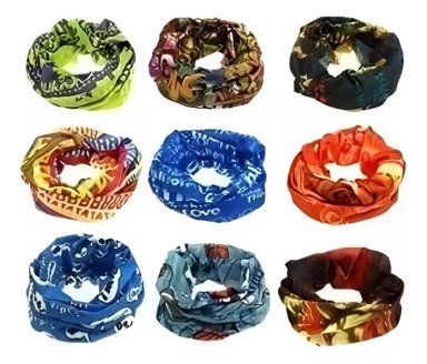 PACK 10 BANDANAS + DE 100 DISEÑOS A ELEGIR - 1