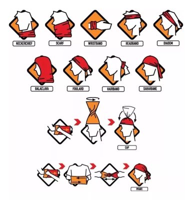 PACK 10 BANDANAS + DE 100 DISEÑOS A ELEGIR - 3