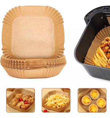 100 PAPEL CESTO PARA FREIDORA AIRFRYER AIRE - 1