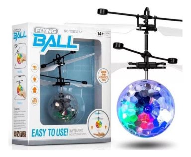 HELICOPTERO DRONE FLYING BALL SENSOR JUGUETE NIÑOS - 1