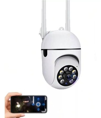 CÁMARA DE SEGURIDAD EXTERIOR WIFI 2 ANTENAS IP66 CAMARA - 1