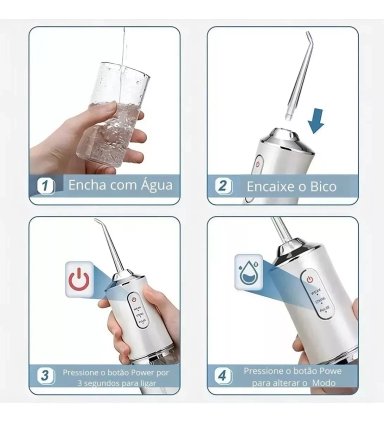 ENJUAGUE BUCAL ELÉCTRICO JET PROFESSIONAL - 6