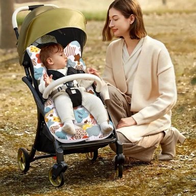 COJIN PARA COCHE DE BEBE O SILLA DE AUTO ACOLCHADO MULTIUSO DISEÑO 1 - 4