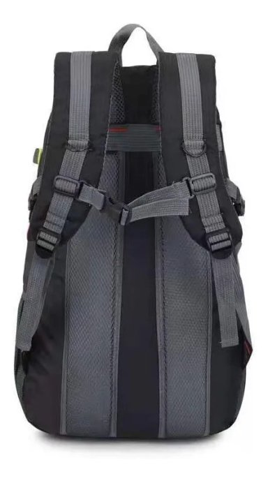 MOCHILA DE VIAJE DEPORTIVA TREKKING 40 LTS EN COLOR NEGRO - 2
