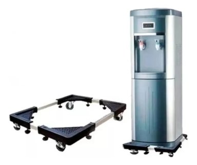 BASE AJUSTABLE RUEDAS COCINA REFRIGERADOR LAVADORA MULTIUSOS - 3