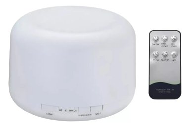 HUMIDIFICADOR ULTRASONICO HUMIFICADOR AIRE DIFUSOR 500ML - 1