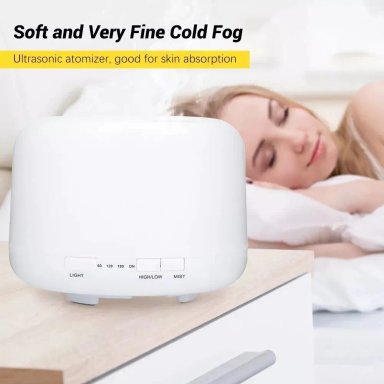 HUMIDIFICADOR ULTRASONICO HUMIFICADOR AIRE DIFUSOR 500ML - 3