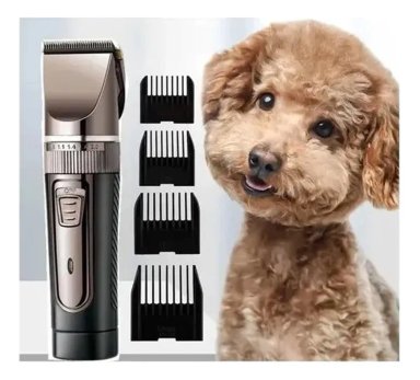CORTADORA DE PELO PARA PERROS MAQUINA CORTA RECARGABLE USB - 2
