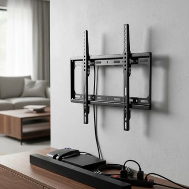 SOPORTE TV 23 A 65  PULGADAS 40 KG - NEGRO - 5