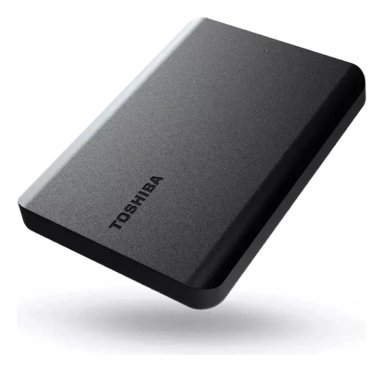 DISCO DURO EXTERNO 1TB 2.5 USB 3.2 CANVIO BASICS NEGRO C NEGRO - 1