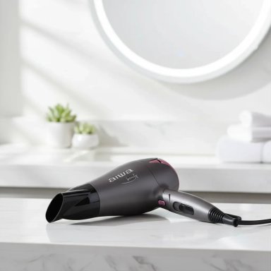 SECADOR DE PELO CABELLO 1800W 2N 2V GRIS AW-THD1839 AIWA NEGRO - 5