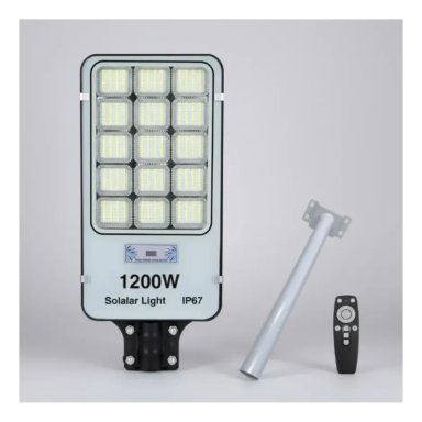 FOCO SOLAR 1200W LED ILUMINACION ALTA POTENCIA EXTERIOR - 1