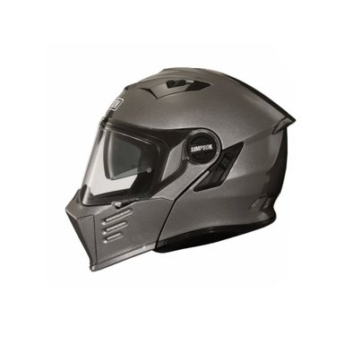 CASCO ABATIBLE SIMPSON DARKSOME GUNMETAL - 2