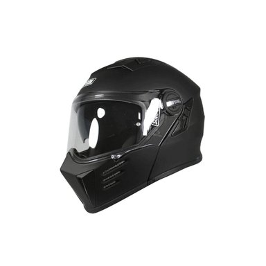 CASCO DE MOTO SIMPSON DARKSOME NEGRO MATE - 1
