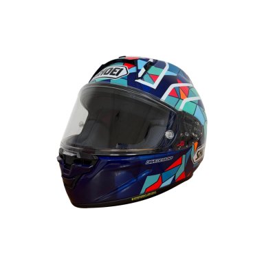 CASCO DE MOTO SHOEI HELMETS X-SPR PRO MARQUEZ BARCELONA TC-10 - 1