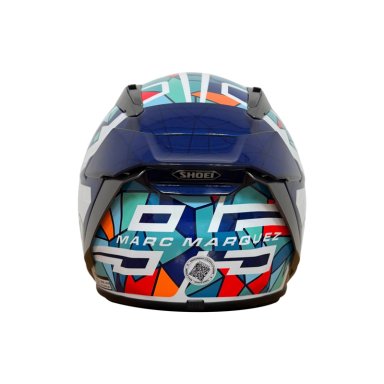 CASCO DE MOTO SHOEI HELMETS X-SPR PRO MARQUEZ BARCELONA TC-10 - 5