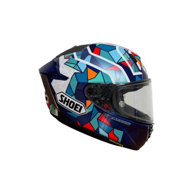 CASCO DE MOTO SHOEI HELMETS X-SPR PRO MARQUEZ BARCELONA TC-10 - 6