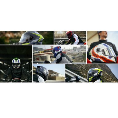 CASCO AXXIS HAWK SV EVO CUBIK NARANJA FLUOR MATE - 8