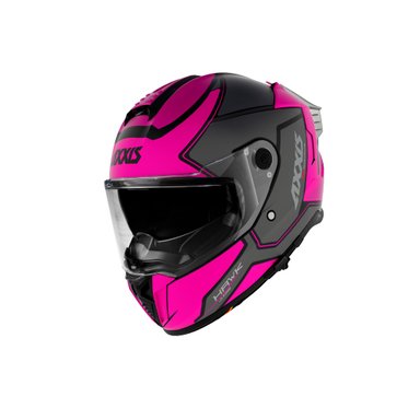 CASCO AXXIS HAWK SV JUDGE ROSA FLUOR BRILLO - 1