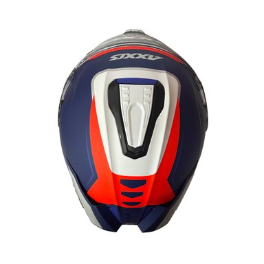 CASCO AXXIS HAWK SV EVO DAYTONA C7 AZUL MATE - 5