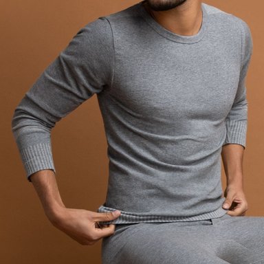 CAMISETA TÉRMICA MANGA LARGA  CUELLO POLO MICROFIBRA SEAMLESS - 2