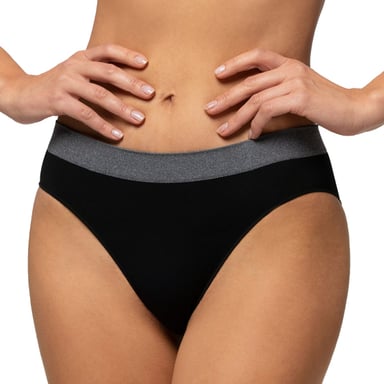 CALZÓN MUJER POMPEA ECO FRIENDLY NEGRO - 1