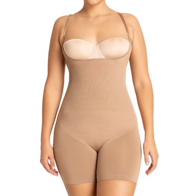 BODY MUJER MONARCH REDUCTIVO CON PIERNA NUDE - 1