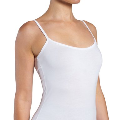 CAMISETA ALGODÓN SPANDEX PABILO EN COLOR BLANCO MONARCH - 1