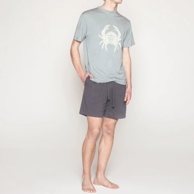 PIJAMA HOMBRE PZAS DISEÑO CUELLO REDONDO MONARCH - 1