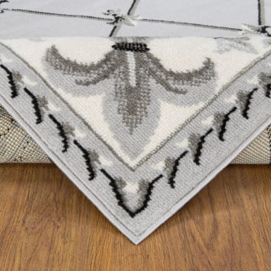 ALFOMBRA KASHAN KING CONTEMPORÁNEA MODERNA 503 GRIS 153 X 213 CM - 2