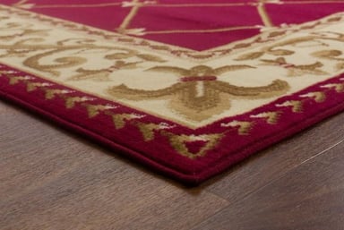 ALFOMBRA MODALFO KASHAN KING CONTEMPORÁNEA MODERNA 503 ROJA 245 X 305 CM - 2