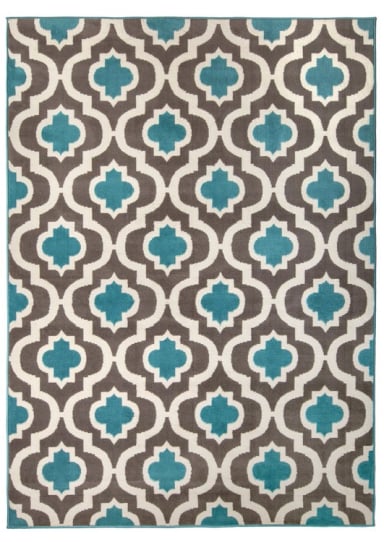 ALFOMBRA MODALFO KASHAN KING CONTEMPORÁNEA MODERNA 505 AZUL 153 X 213 CM - 1